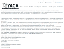 Tablet Screenshot of iyaca.org